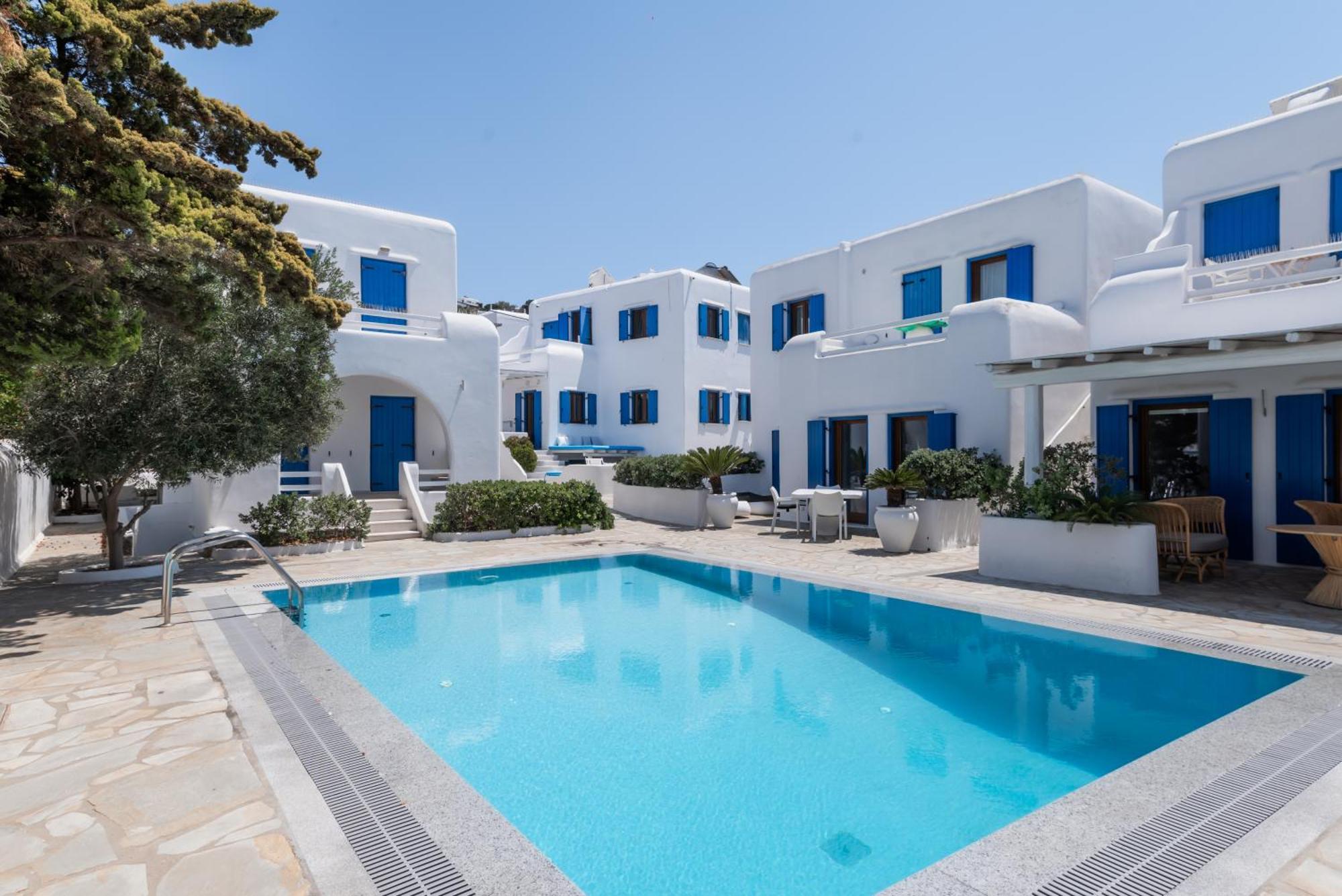 Olive Tree & Capari Mykonos Town Homes & Apartments With Pool! المظهر الخارجي الصورة